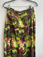 Jean Paul Gaultier eye of Horus 1995 midi skirt