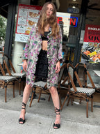 Anna Sui Brocade Evening Coat