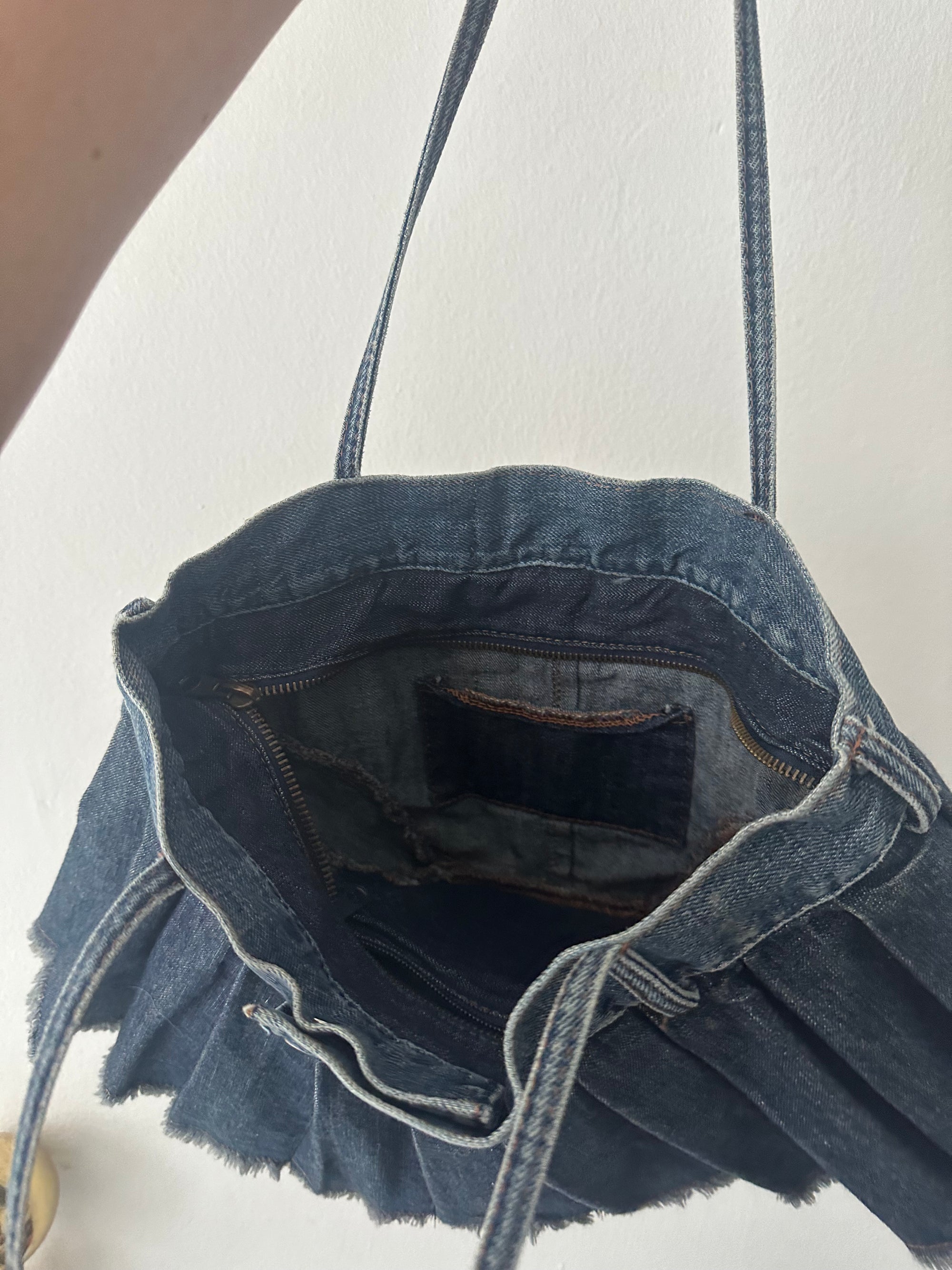 Michiko Koshino YEN Jean Skirt Bag