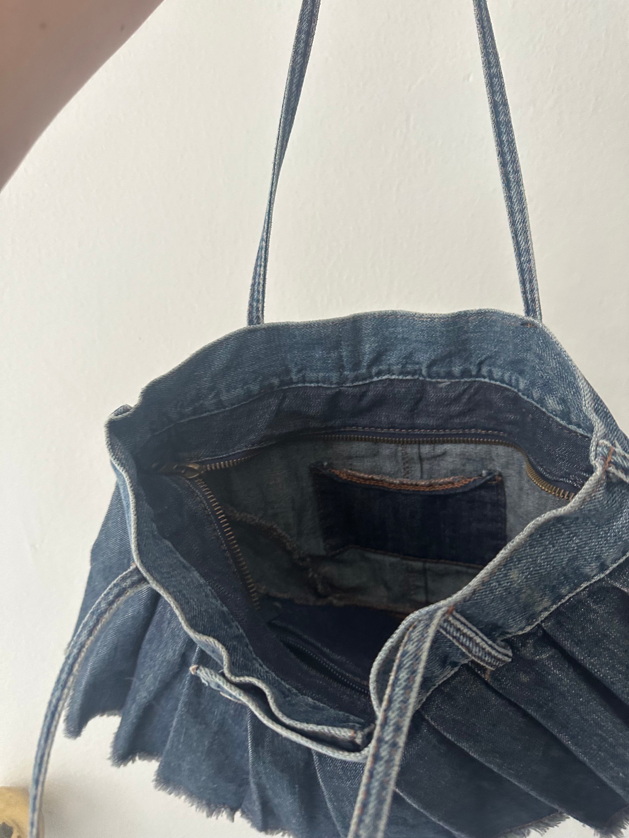 Michiko Koshino YEN Jean Skirt Bag