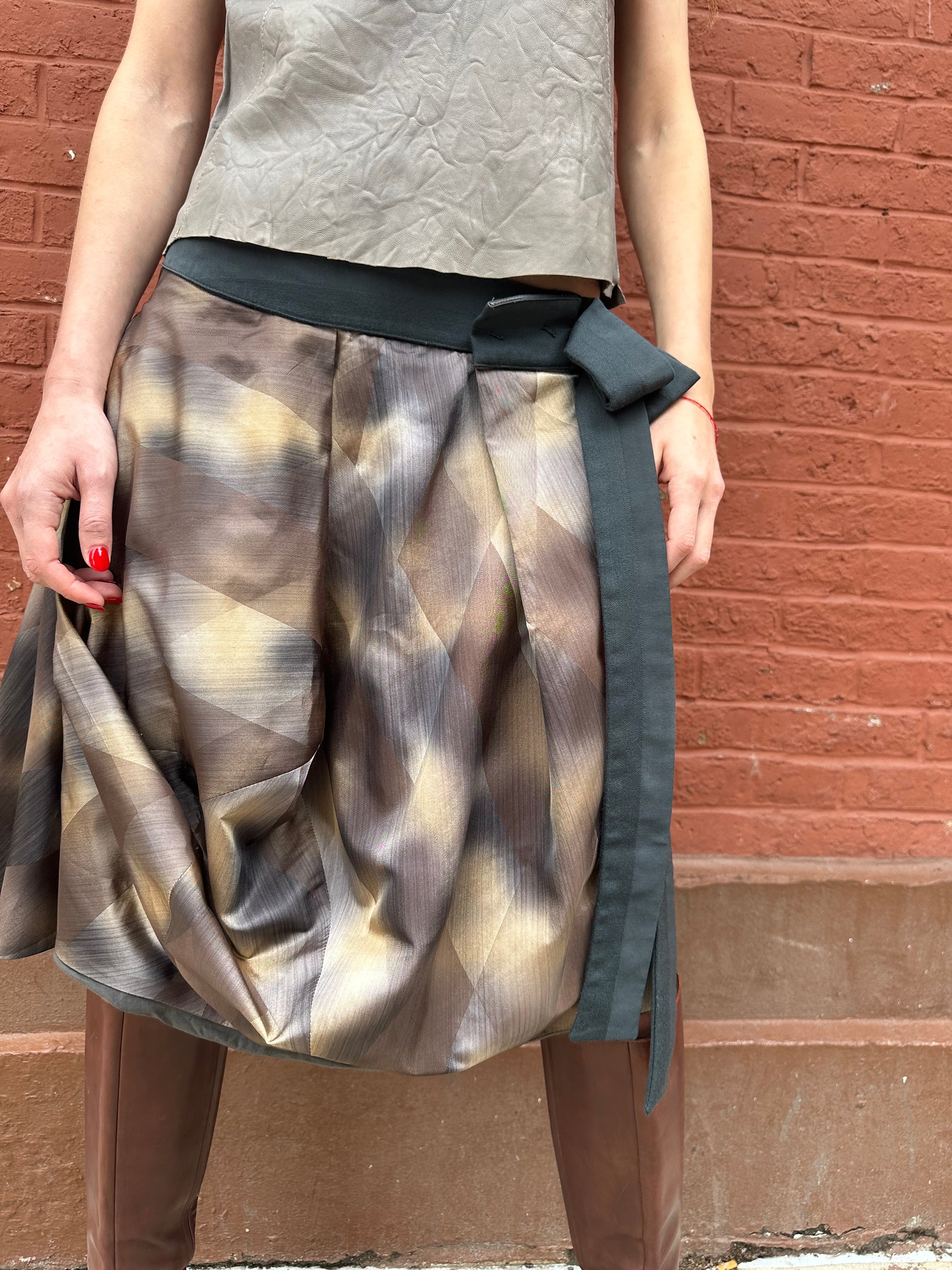 Marni Winter 2012 Silk Skirt