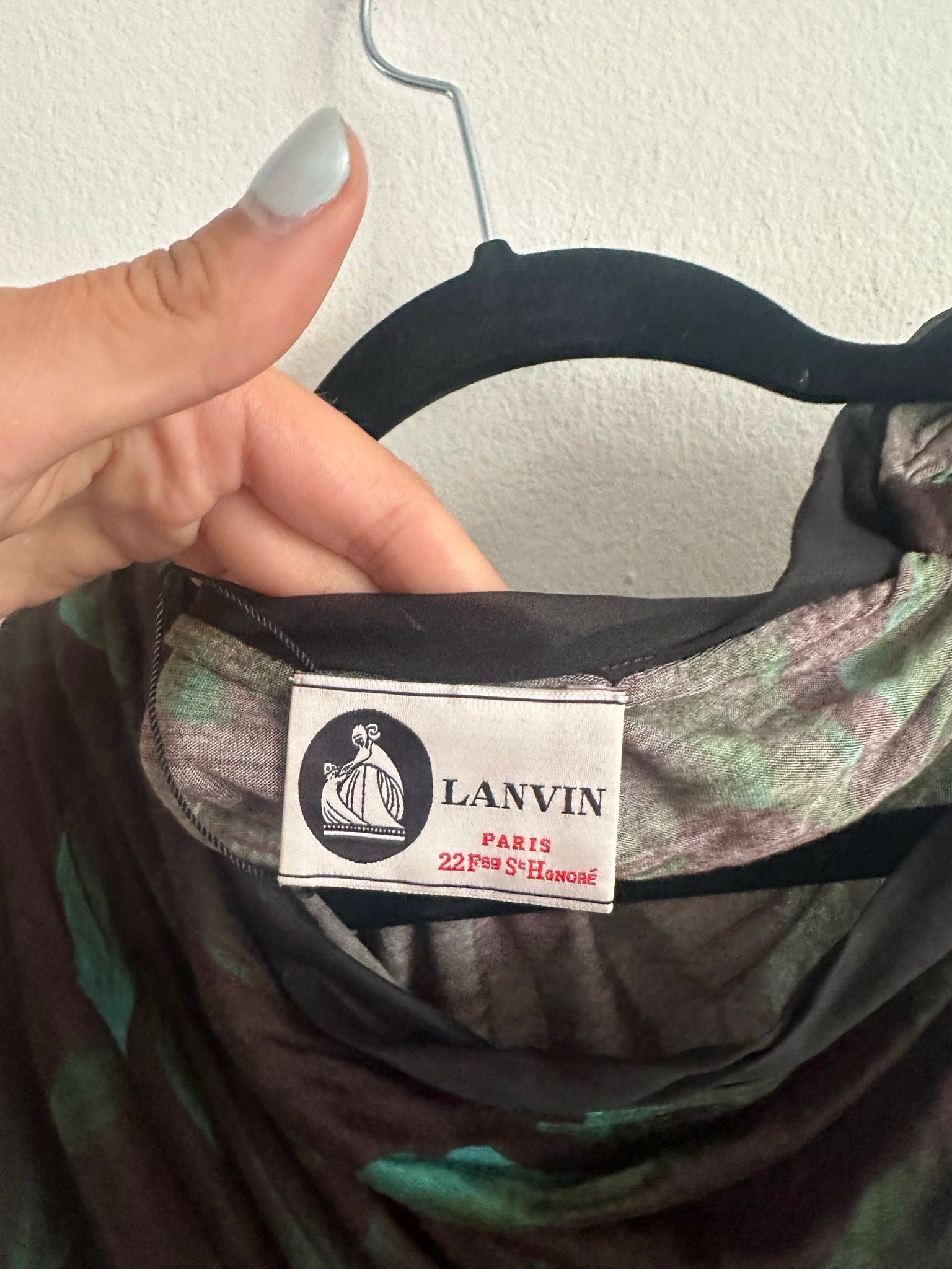 Lanvin Printed Dress