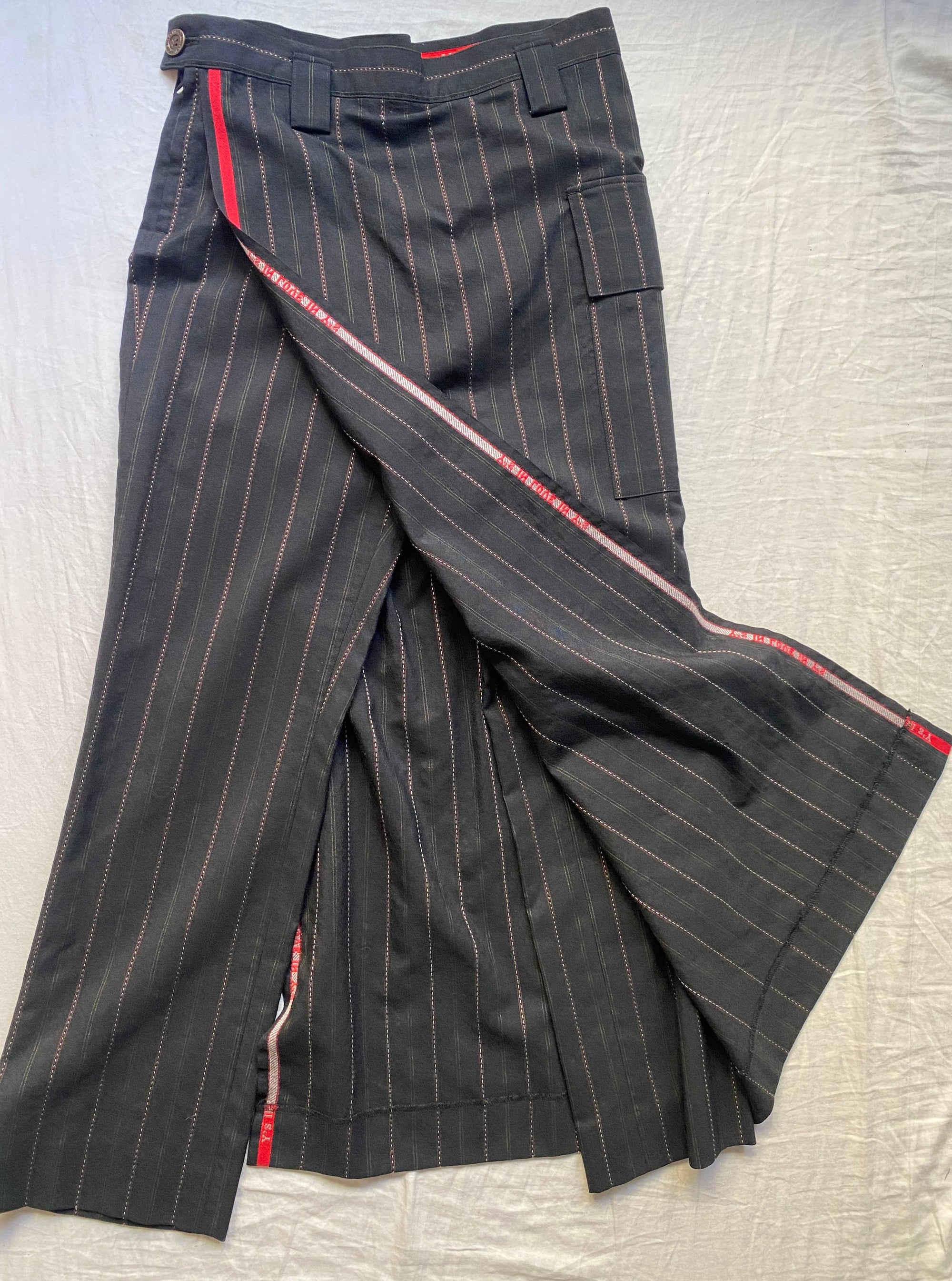 Yohji Yamamoto Y's  A/W 2006 Trousers with Skirt Overlay