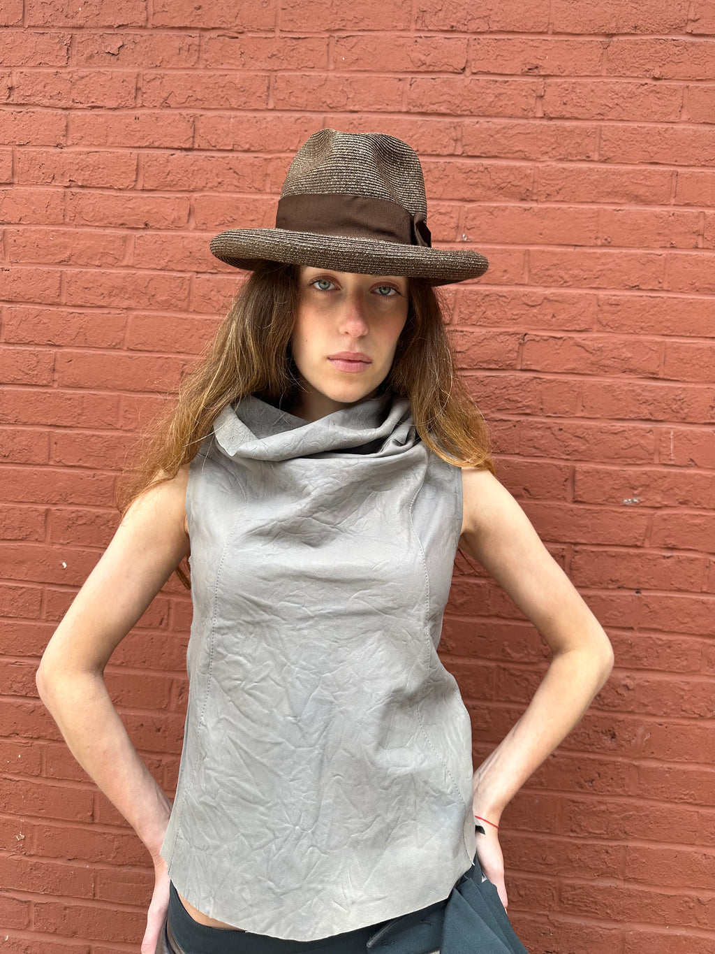 Cigno Nero Leather Top