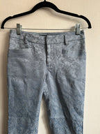 Misch Masch Silk Brocade Cigarette Pants