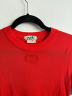 1980s Hermes Knit Silk Top
