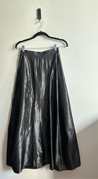 Dries Van Noten 90s Taffeta Maxi Skirt