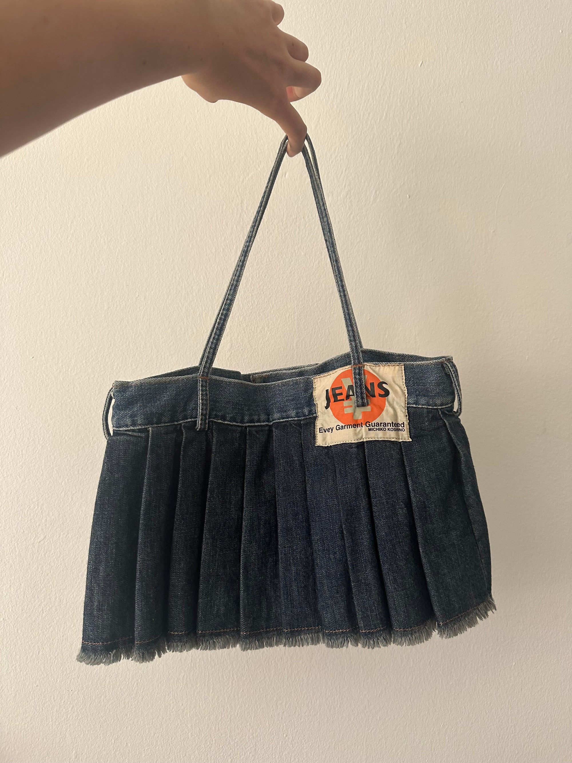 Michiko Koshino YEN Jean Skirt Bag