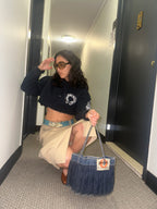 Michiko Koshino YEN Jean Skirt Bag