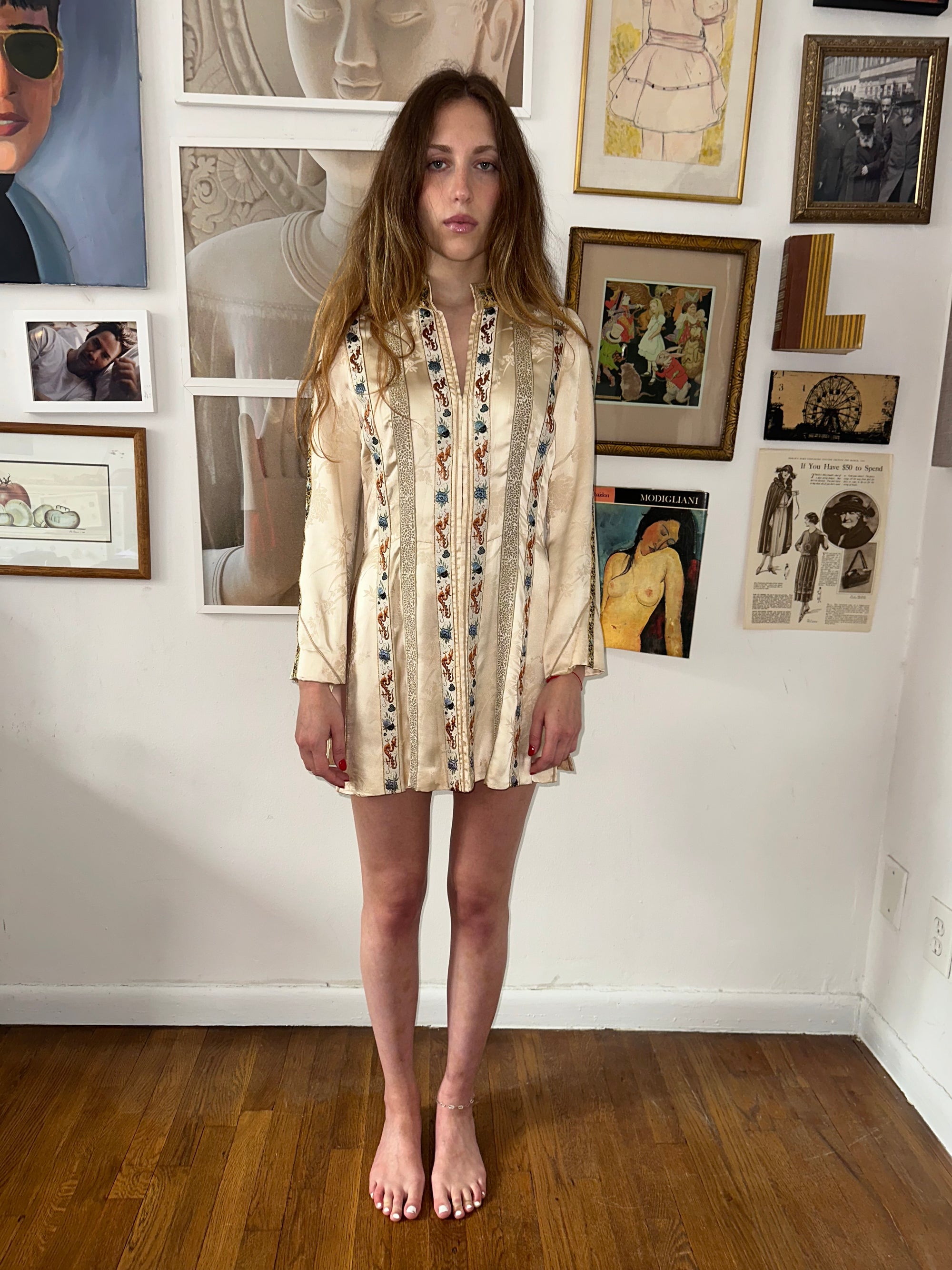 Thea Porter Couture Silk Jacket