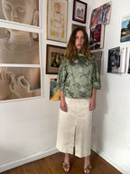 Vintage Silk Brocade Frog Closure Jacket