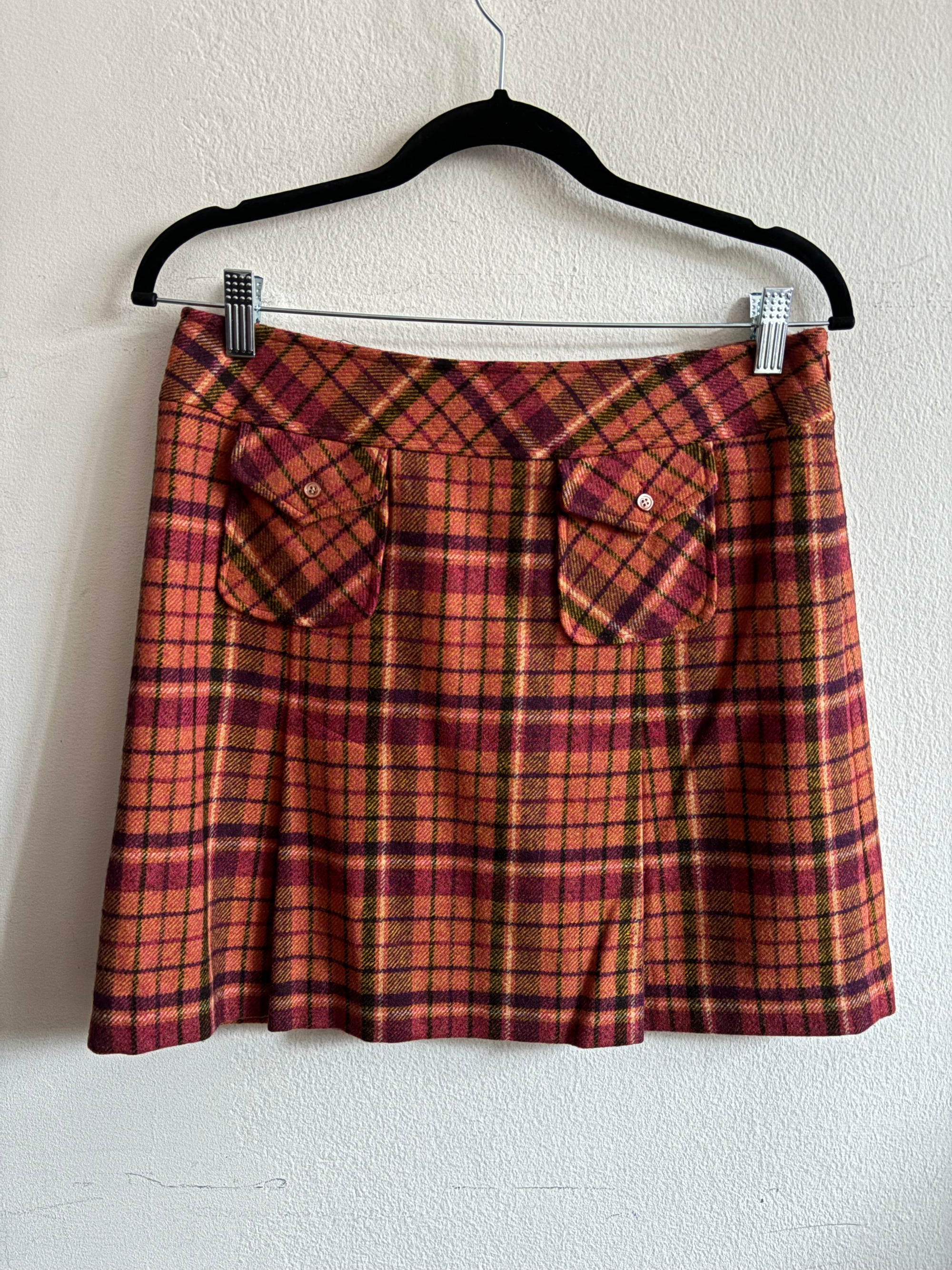 Searle 90’s wool pleated mini