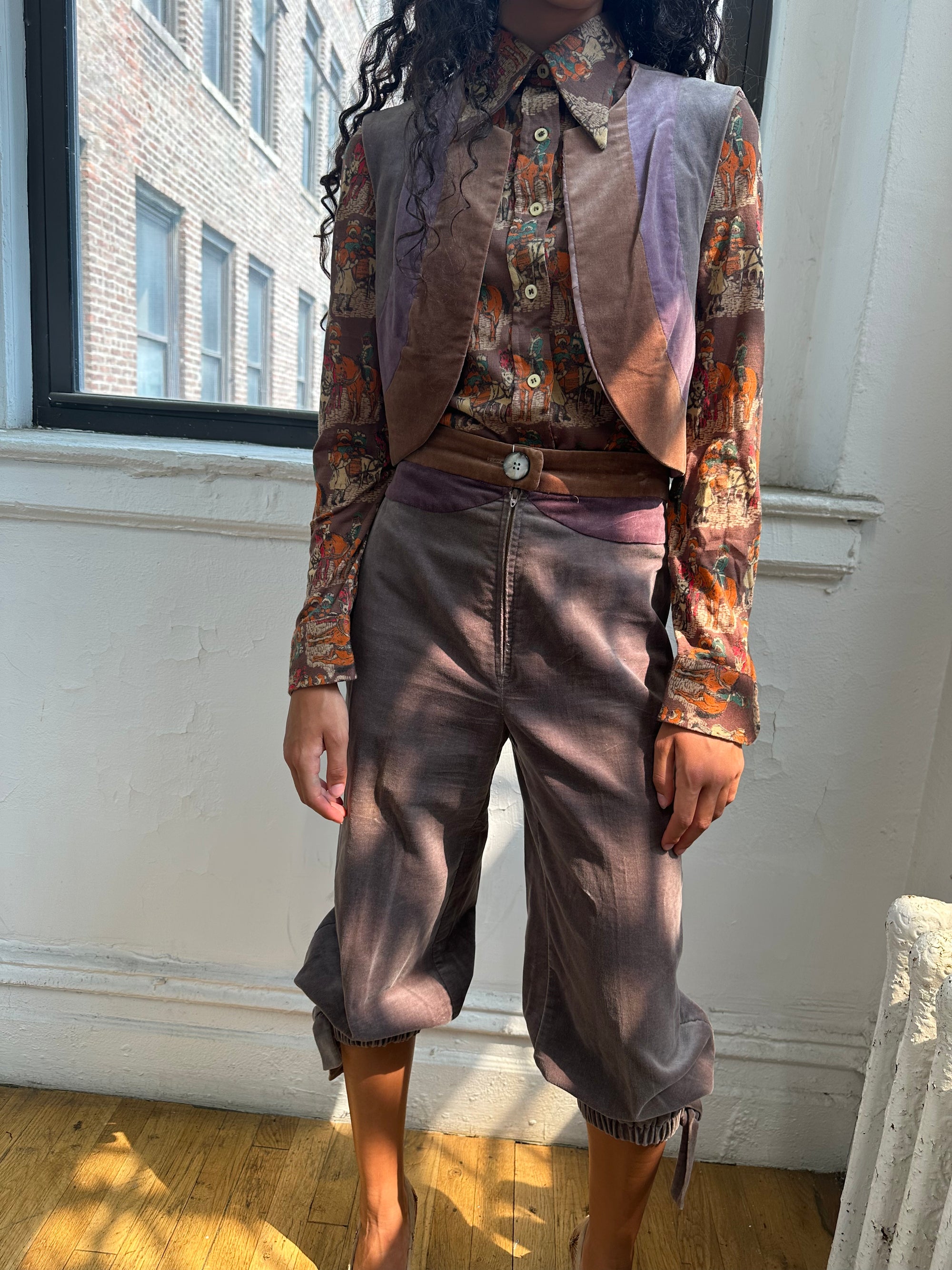 70's Dororthy Schoelen Velvet