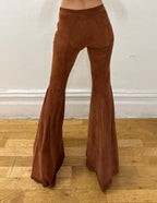 Bespoke Vintage Suede Pants