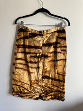 Load image into Gallery viewer, Dolce and Gabbana Velvet Animal Print Pencil Skirt
