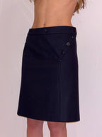 Agnes B. Suede Skirt