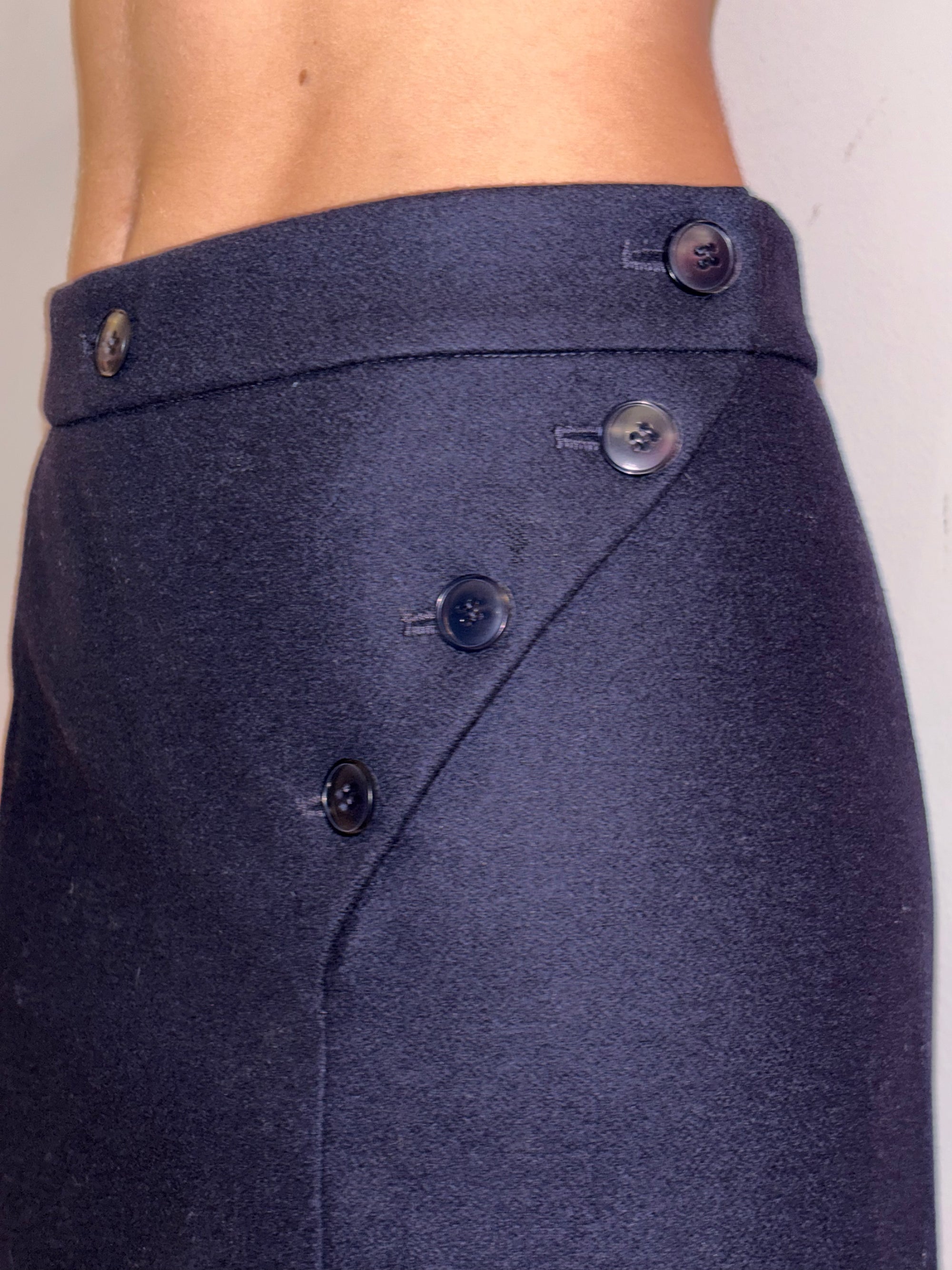 Agnes B. Suede Skirt