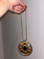 YSL by Robert Goosens Medallion Necklace