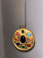 YSL by Robert Goosens Medallion Necklace