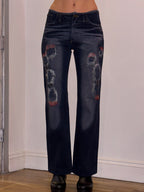 Roberto Cavalli Patchwork Denim