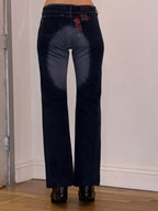 Roberto Cavalli Patchwork Denim