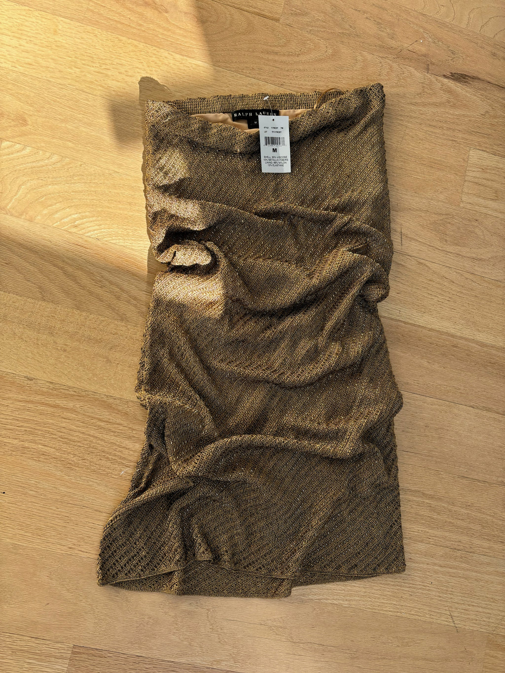 Ralph Lauren Black Label Beaded Maxi Skirt