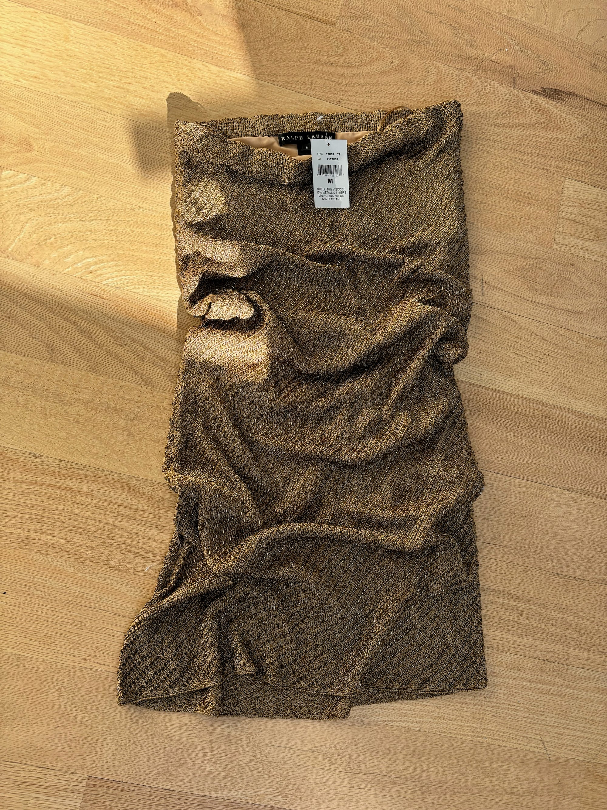 Ralph Lauren Black Label Beaded Maxi Skirt