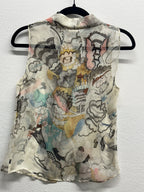Chloe 2008 Fall RTW silk blouse