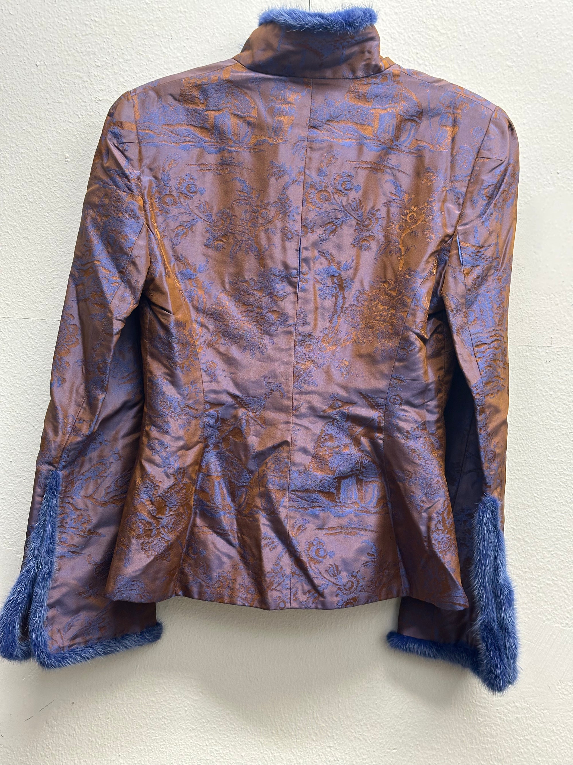 Paule Vasseur Silk Brocade jacket