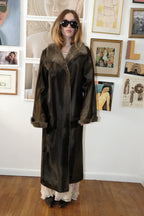 Valentino pony hair coat