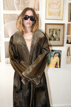 Valentino pony hair coat