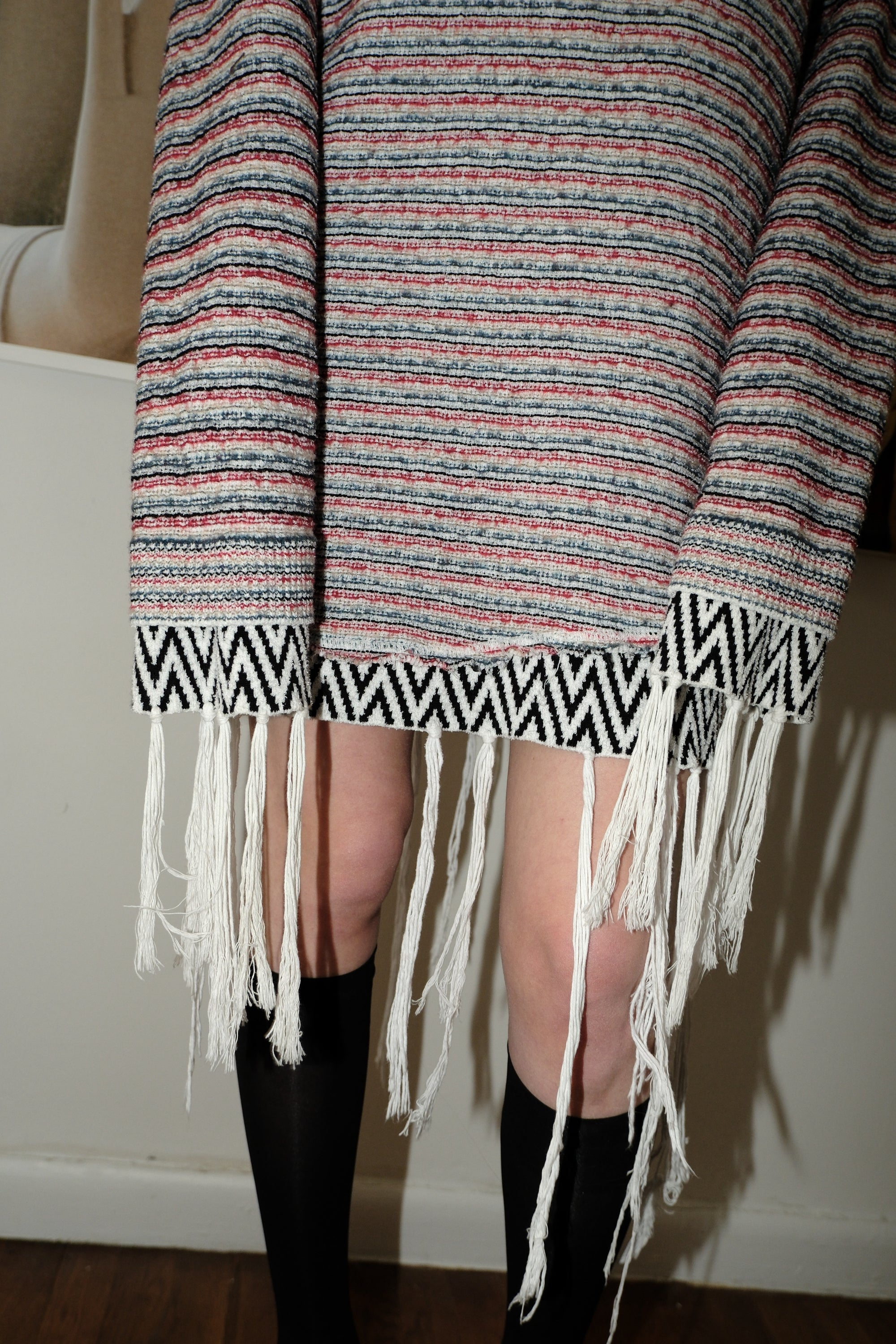 Loewe Paula’s Ibiza striped double hooded hoodie