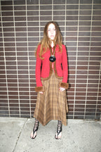 Bluemarine Mink Accented Sweater