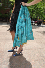 Load image into Gallery viewer, BCBG Max Azria cocktail feather dress
