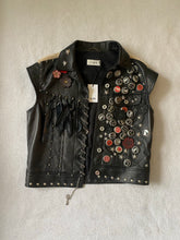 Load image into Gallery viewer, Coach Leather vest
