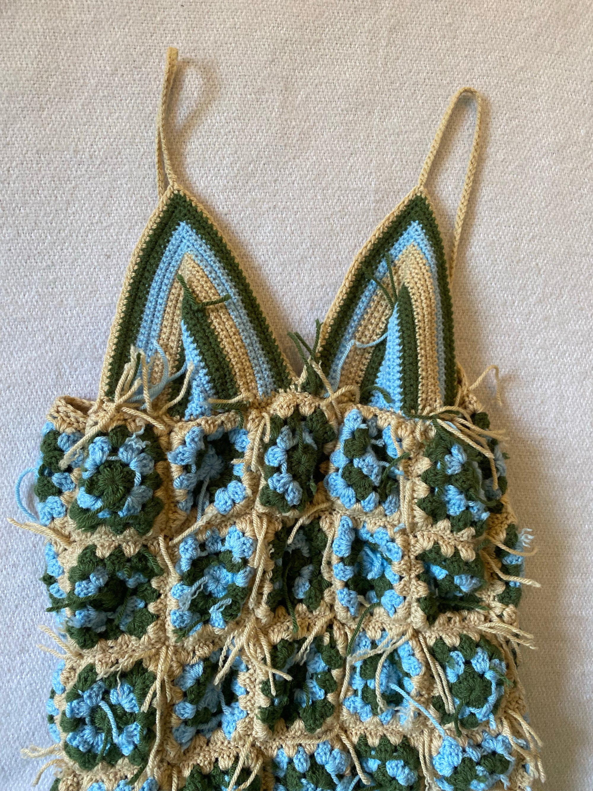 Crocheted Blanket Dress