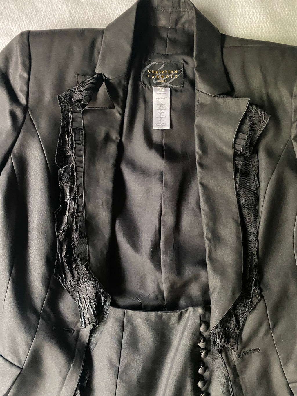 Christian Lacroix Skirt Suit