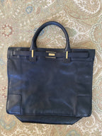 Tom ford for Gucci Black Leather Handbag
