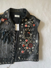 Load image into Gallery viewer, Coach Leather vest
