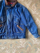 Load image into Gallery viewer, Vintage Jean Bomber
