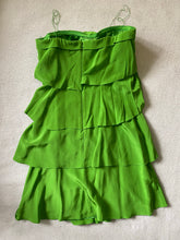 Load image into Gallery viewer, Aiden Mattox Silk Green Dress
