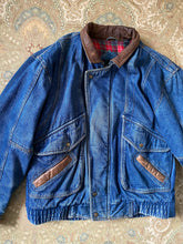 Load image into Gallery viewer, Vintage Jean Bomber
