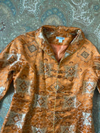 Silk Bell Sleeved blazer