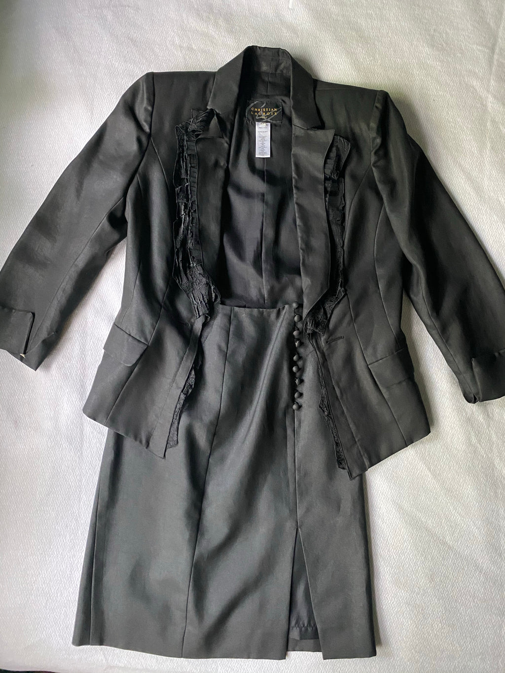 Christian Lacroix Skirt Suit