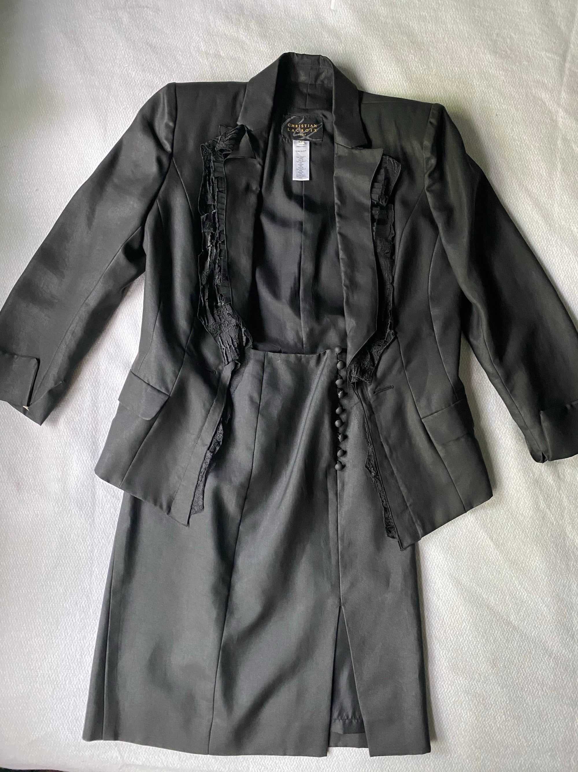 Christian Lacroix Skirt Suit