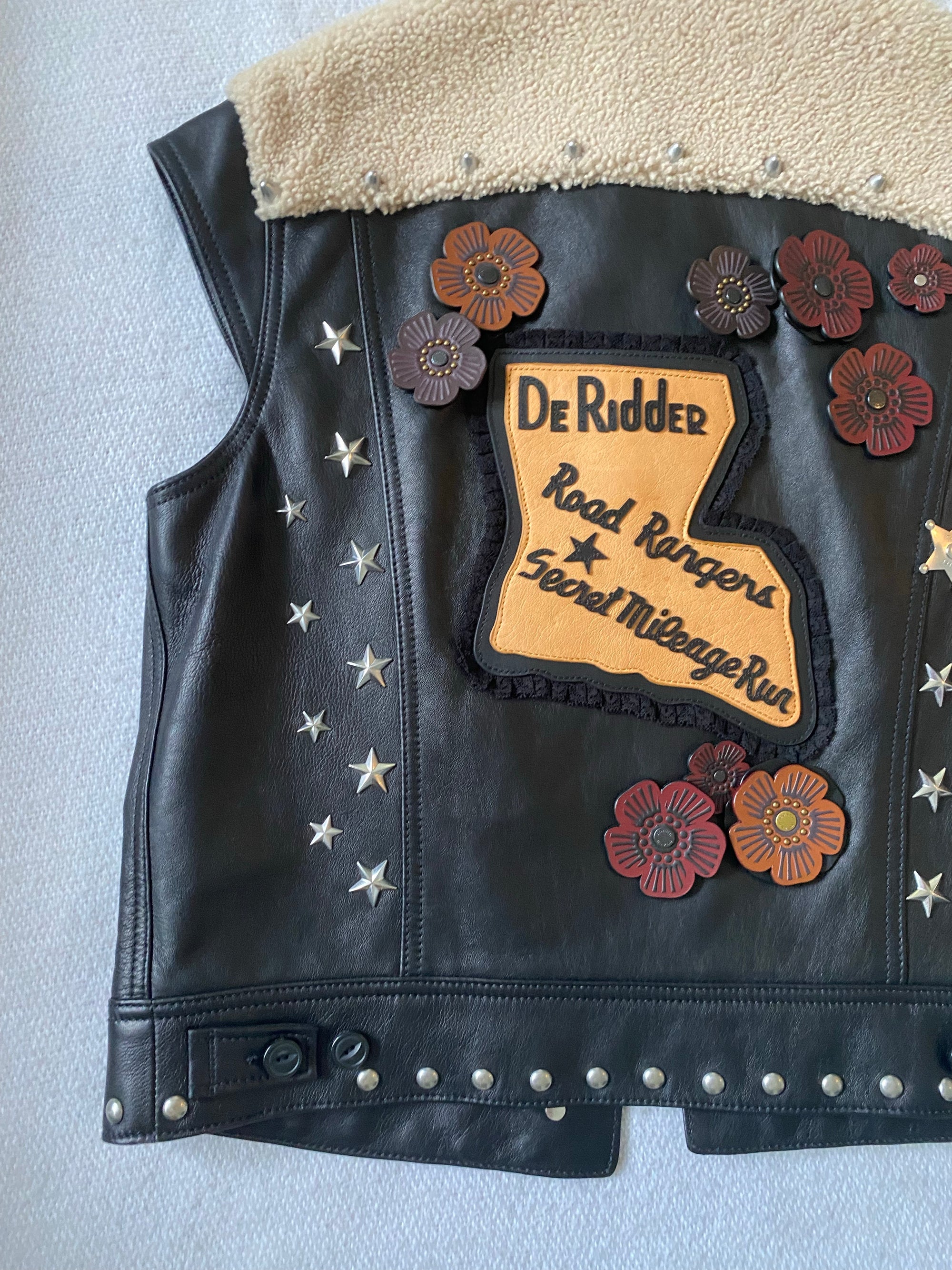 Coach Leather vest