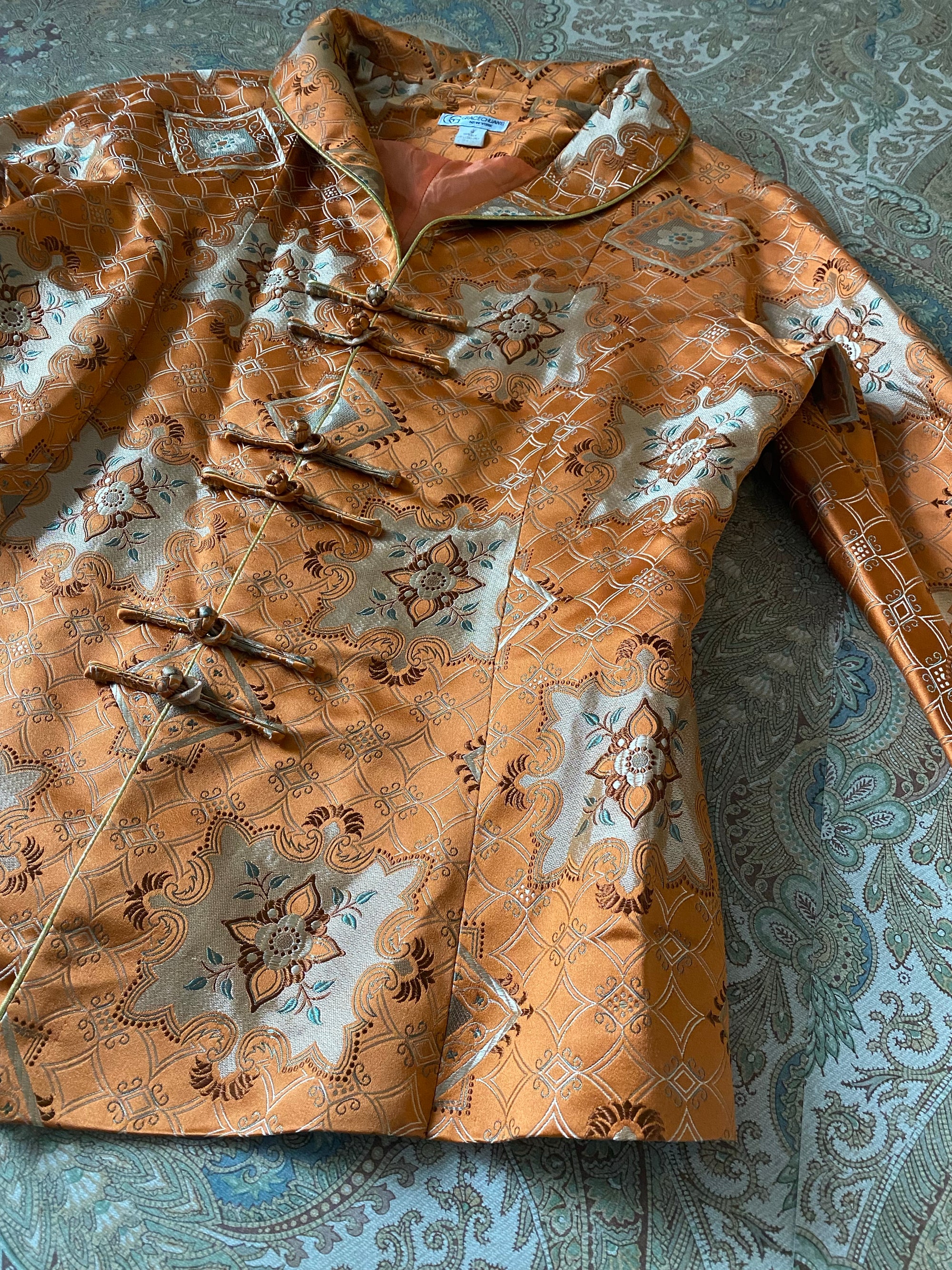 Silk Bell Sleeved blazer